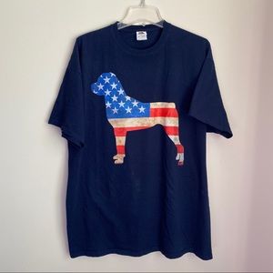 Rottweiler Flag shirt Size 2xl